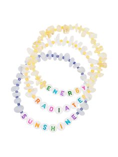 TBalance Crystals комплект браслетов Radiate Sunshine Energy с камнями