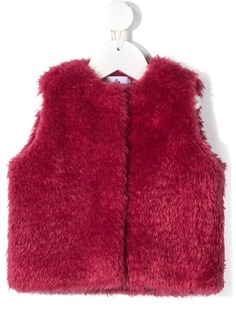 Raspberry Plum фактурный жилет Dafni
