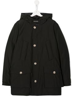 Woolrich Kids парка с капюшоном