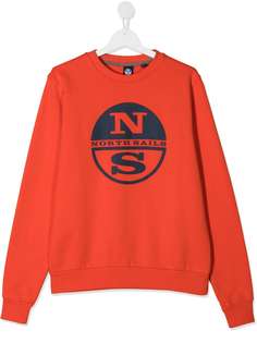 North Sails Kids толстовка с логотипом
