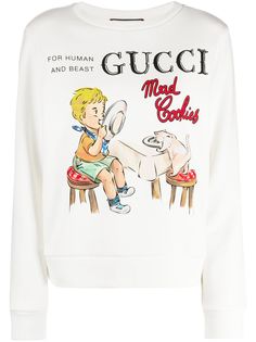 Gucci толстовка Mad Cookies с принтом