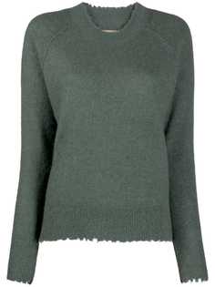 Uma Wang джемпер с необработанными краями