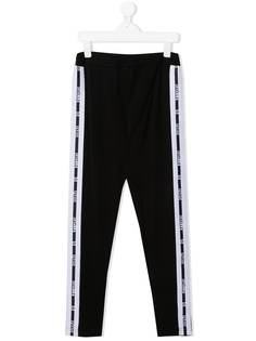Gaelle Paris Kids спортивные брюки с логотипом