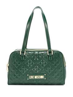 Love Moschino стеганая сумка на плечо с логотипом