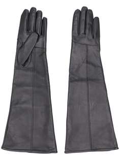 MSGM длинные перчатки с декоративной строчкой