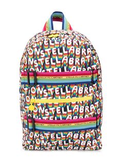 Stella McCartney Kids рюкзак Stellabration с принтом