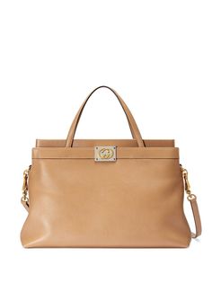 Gucci сумка среднего размера с логотипом Interlocking G