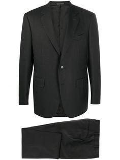 Canali костюм-двойка строгого кроя