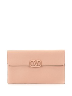 Valentino Garavani клатч-конверт с логотипом VLogo