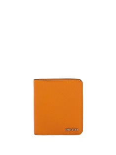 Prada картхолдер с металлическим логотипом