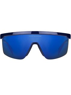 Tommy Hilfiger массивные солнцезащитные очки
