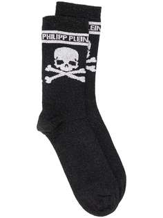 Philipp Plein носки с логотипом Skull