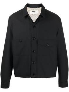 YMC куртка-рубашка Pinkley с заостренным воротником