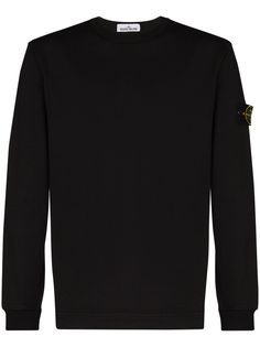 Stone Island футболка с нашивкой-логотипом