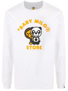 *BABY MILO® STORE BY *A BATHING APE® футболка с графичным принтом и круглым вырезом