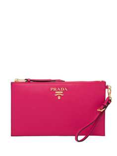 Prada клатч на молнии