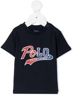 Ralph Lauren Kids футболка с круглым вырезом и логотипом