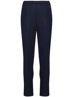 Pleats Please Issey Miyake укороченные плиссированные брюки
