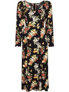 Reformation платье миди Alessi с принтом