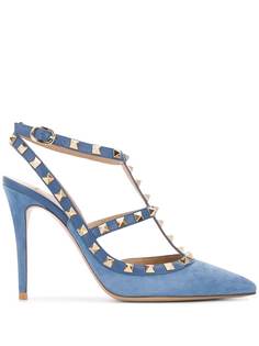 Valentino Garavani туфли Rockstud с ремешком на щиколотке