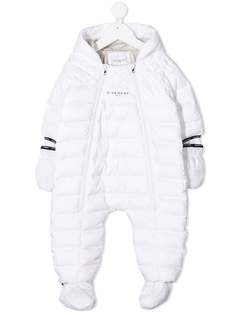 Givenchy Kids дутый спортивный костюм с капюшоном