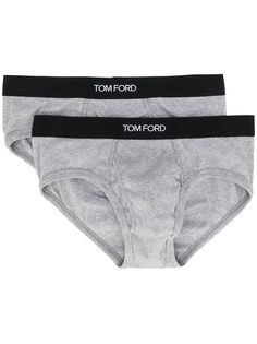 TOM FORD набор из двух трусов-брифов с логотипом