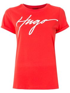 HUGO футболка с логотипом