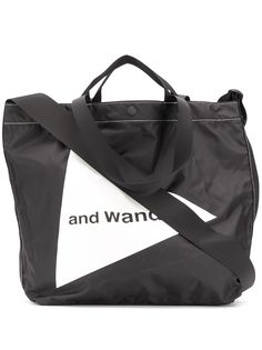and Wander большая сумка-тоут с логотипом