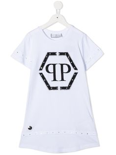 Philipp Plein платье-футболка с логотипом