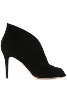 Gianvito Rossi ботильоны Vamp с открытым носком