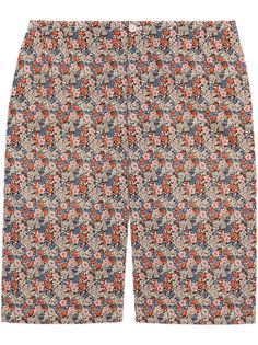 Gucci шорты Liberty с цветочным принтом