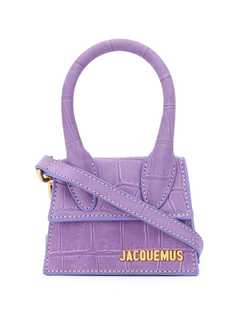 Jacquemus сумка Le Chiquito с тиснением под кожу крокодила
