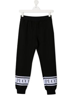 Emilio Pucci Junior спортивные брюки с логотипом