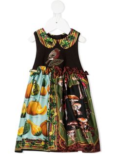 Dolce & Gabbana Kids платье с принтом