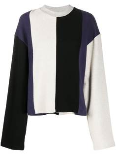 Être Cécile толстовка в стиле колор-блок