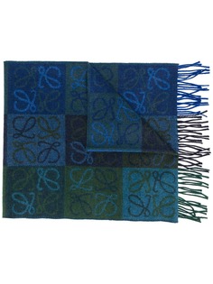 LOEWE шарф и логотипом