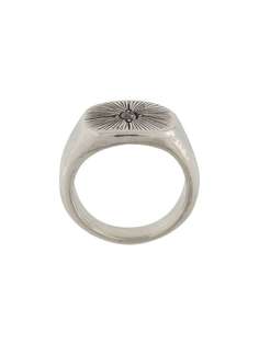 Henson кольцо-печатка Starburst