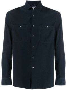 Aspesi вельветовая рубашка New C узкого кроя