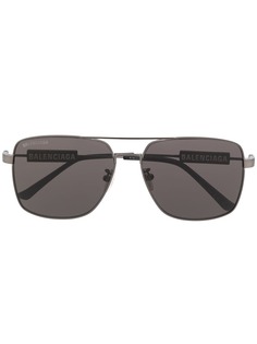 Balenciaga Eyewear солнцезащитные очки в квадратной оправе с логотипом