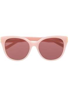 Balenciaga Eyewear солнцезащитные очки в оправе кошачий глаз с затемненными линзами