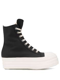 Rick Owens DRKSHDW высокие кеды на массивной подошве