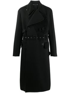 Dolce & Gabbana двубортное пальто с поясом
