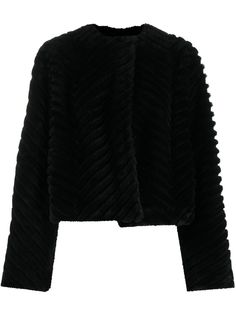 Givenchy стеганая шуба из искусственного меха