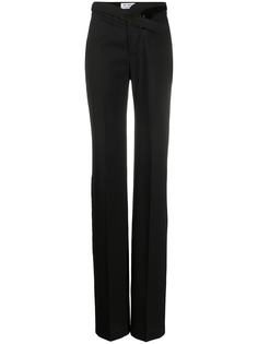 The Attico строгие брюки средней посадки