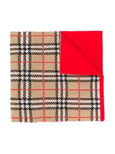 Burberry Kids шарф в клетку Vintage Check