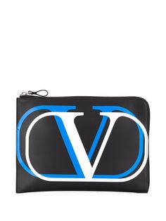 Valentino Garavani клатч с логотипом VLogo