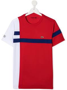 Lacoste Kids футболка с короткими рукавами и логотипом