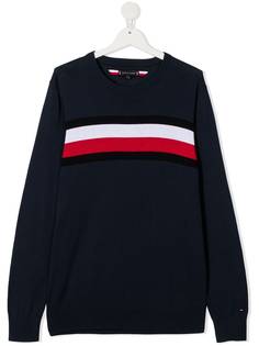 Tommy Hilfiger Junior топ с длинными рукавами и логотипом