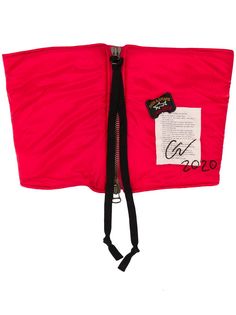 Greg Lauren X Paul & Shark дутый воротник на молнии