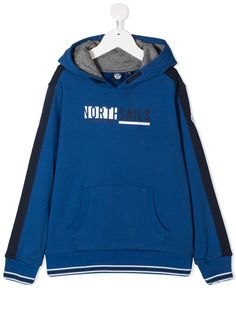 North Sails Kids худи с полосками и логотипом